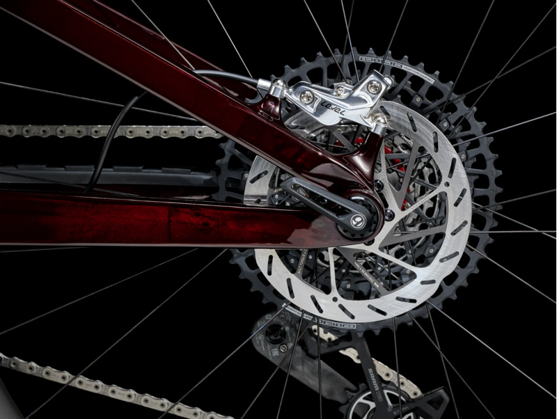 Trek Top Fuel 9.9 XX AXS Full Suspension Carbon Mountain Bike 2024 in Carbon Red Smoke-7